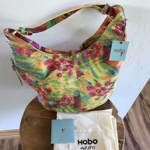 Hobo International Watercolor Floral Purse
